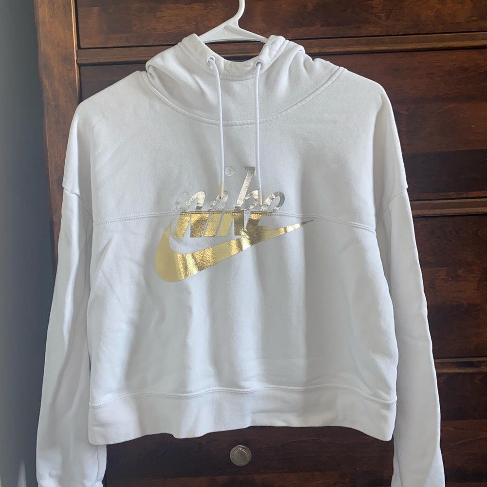 NIKE CROPPED SWEATSHIRT - Picture 2 of 3